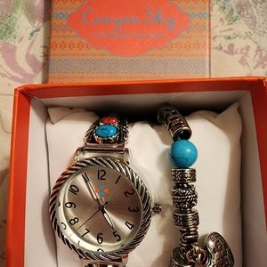 Canyon Sky Watch and Bracelet